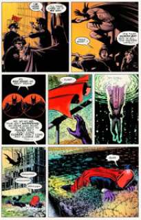 John Higgins Batman: The Killing Joke #nn Story Page 26 Color Production Art Red Hood Original Art (DC Comics, 198...