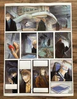 Somon, Pascal | Somon, Pascal - Planche originale couleur - Spike - (années 1990) | Catawiki