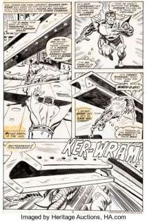 Bob Brown and Tom Sutton X-Men #106 Story Page 3 Original Art (Marvel, 1977). This page featuring Colossus -
