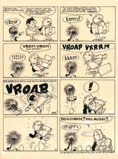 Géri. Planche originale Skblllz | BDEnchères