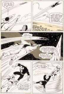 Kurt Schaffenberger - Shazam! #28 Story Page 11 Black Adam Original Art (DC, 1977).
