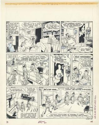 Jean Cézard | Arthur le Fantôme, Pif N°1185, planche 24 | Galerie 9ème Art