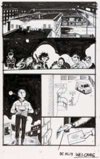 Wes Craig Deadly Class #10 Story Page 13 Original Art (Image, 2015)....