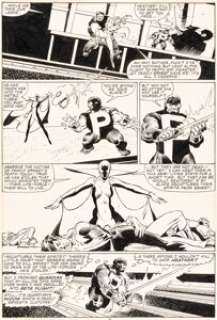 Mike Mignola and Gerry Talaoc - Alpha Flight #31 Story Page 16 Original Art (Marvel, 1986)....