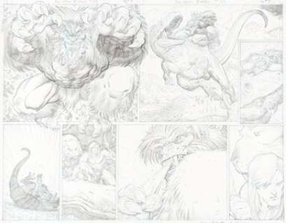 Adams, Arthur - Arthur Adams All-New X-Men #25 Double Page Spread 13-14 Original Art (Marvel, 2014)....