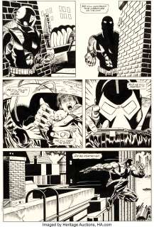 Nolan, Graham - Graham Nolan and Eduardo Barreto Batman: Vengeance of Bane Special #1 Story Page 45 Original Art (DC, 1993)....