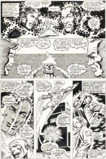 Milgrom, Al - Al Milgrom and Joe Rubinstein Firestorm #1 Story Page 25 Original Art (DC, 1978)....