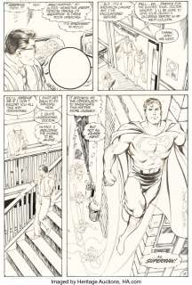 Byrne, John | John Byrne and Keith Williams Action Comics #592 Story Page 13 Original Art (DC, 1987).... | Heritage