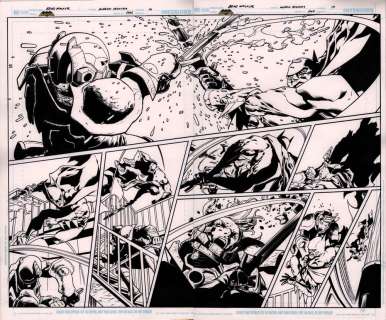 Brad Walker | DETECTIVE COMICS #1005, Pages 16 & 17 Double Page Spread | Brad Walker