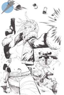 Ryan Ottley - *pinups* issue dmz