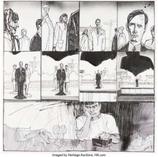 Bill Sienkiewicz Big Numbers #3 Story Page 17 Original Art (Mad Love Publishing, 1990)....