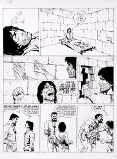 Rosinski, Grzegorz | Thorgal, Le Royaume sous le sable planche n°21 Ã  l’encre | Coutau Bégarie