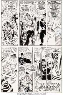 Colan, Gene - Gene Colan and John Tartaglione Daredevil #37 Story Page 20 Original Art (Marvel, 1968)....