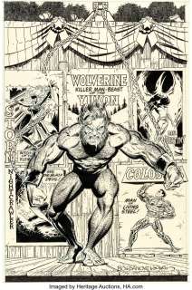 Bogdanove, Jon | Jon Bogdanove and Terry Austin Classic X-Men #17 Cover Wolverine Original Art (Marvel, 1988).... | Heritage