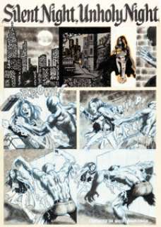 Dubay, Bill | Bill DuBay Vampirella #22 Complete 2-Page Story "Silent Night, Unholy Night" Original Art (Warren Publ., 1973).... (Total: 2 Items) | Heritage