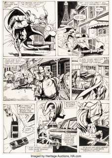 Sienkiewicz, Bill - Bill Sienkiewicz Marvel Preview #21 Story Page 23 Original Art Moon Knight (Marvel, 1980)....
