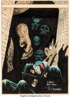 Sim, Dave - Dave Sim Cerebus #13 Cover Original Art (Aardvark-Vanaheim, 1979)....