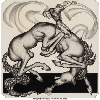 Bok, Hannes - Hannes Bok Cosmic Science-Fiction #3 (May-1941) Illustration Original Art (1941). ...
