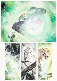 Snyder III, John K. - John K. Snyder III Green Lantern: Brightest Day; Blackest Night Story Page 30 Original Art (DC, 2002)....