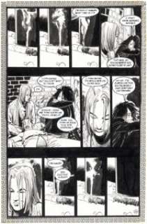 Bachalo, Chris - Chris Bachalo and Mark Buckingham Death: The High Cost of Living #2 Story Page 24 Original Art (DC/Vertigo, 1993)....
