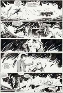 Miller, Frank - Frank Miller and Klaus Janson Daredevil #190 Story Page 34 Black Widow Original Art (Marvel, 1983)....