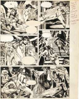 Mayo, Gonzalo - Gonzalo Mayo Vampirella #86 Story Page 19 Original Art (Warren, 1980)....