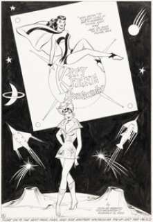 Woggon, Bill - Bill Woggon Katy Keene Pin-Up Parade #5 Pin-Up Page 28 Original Art (Archie, 1959)....