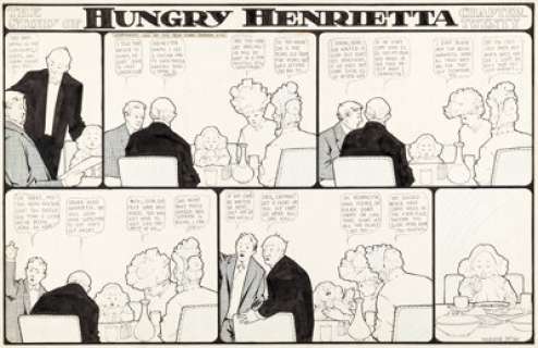 McCay, Winsor | Winsor McCay Hungry Henrietta Sunday Comic Strip Original Art 5-21-1905 (New York Herald, 1905).... | Heritage