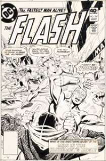 Heck, Don | Don Heck and Dick Giordano Flash #287 Cover Original Art (DC, 1980).... | Heritage
