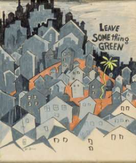 Geisel, Theodor Seuss | Theodor Seuss Geisel (as Dr. Seuss) "Leave Something Green" Painting Original Art (c. 1965-70s).... | Heritage
