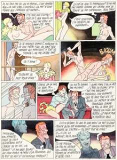 Gérard Lauzier Les sextraordinaires aventures de Zizi et Peter Panpan Story Page 7 Original Art (Glénat, 1979)....