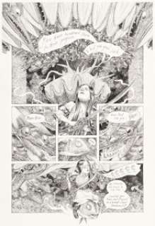 Bastian, Jeremy A. - Jeremy Bastian Cursed Pirate Girl Volume 3 Story Page 5 Original Art (Olympian Publishing, 2009)....