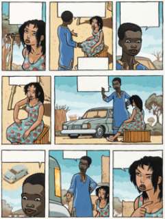 Jean Philippe Stassen Thérèse Story Page 47 Original Art (Dupuis Aire Libre, 1999). ...