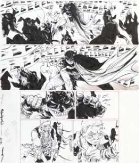 Paul Pope - Batman: Year 100 #3 Story Page 18 Original Art (DC, 2006).