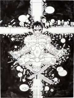 Frank Miller - Ronin Illustration Original Art (undated). | Heritage