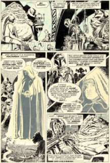 Al Williamson, Carlos Garzon, Tom Palmer, and Ron Frenz Marvel Super Special #27 Star Wars: Return of the Jedi Story Page 5 Original Art (Marvel, 1983).