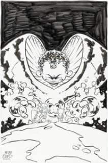 Skottie Young Avengers: Beyond #1 Variant Cover Original Art (Marvel, 2023).