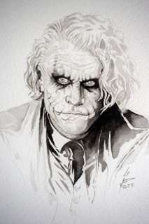 Pablo Such | Pablo Such - Original Watercolor - Joker - (2023) | Catawiki