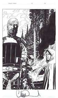 WALKING DEAD Issue #26 Splash Page | ComicConnect