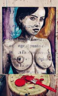 Anty | Pin Up - original artwork - Colorful woman | Catawiki