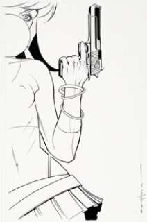 Brian Stelfreeze The Ride Volume 2 Trade Paperback Cover Original Art (Image/12-Gauge, 2008).