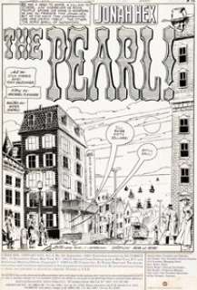 Dick Ayers and Tony DeZuñiga Jonah Hex #64 "The Pearl!" Near Complete Story Original Art Group of 24 (DC, 1982). (Total: 24 Original Art)
