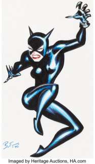 Bruce Timm - Catwoman Specialty Illustration Original Art (1995). | Heritage