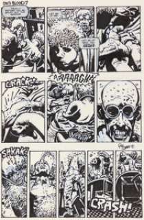 Richard Corben Horror in the Dark #4 Story Page 7 Original Art (Fantagor Press, 1991). | Heritage