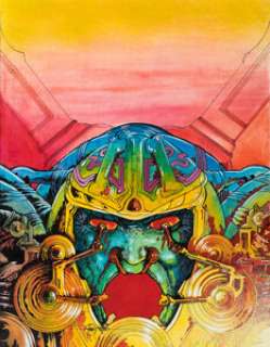 Philippe Druillet Métal Hurlant #2 Cover Original Art (Les Humanoïdes Associés, 1975).