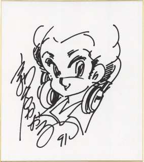 Kaoru Shintani autographed Hand-Drawn Shikishi "Goddamn" Rob Lowe | Mandarake (Big Web)
