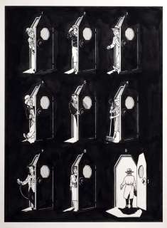 Ted Benoit | Ray Banana, planche Ã  l’encre de Chine réalisée… | Millon