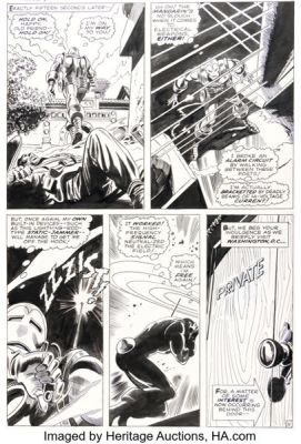 Gene Colan and Frank Giacoia Tales of Suspense #85 Iron Man Story Page 11 Original Art (Marvel, 1967). | Heritage