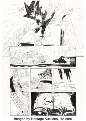 Rafael Grampá Dark Knight Returns: The Golden Child Story Page 31 Original Art (DC, 2020). | Heritage
