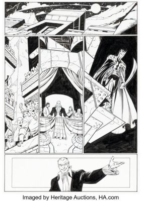 Mark Bagley and Scott Hanna Thunderbolts #32 "Blood Sports" Complete 23-Page Story Original Art (Marvel, 1999). (Total: 23 Original Art)